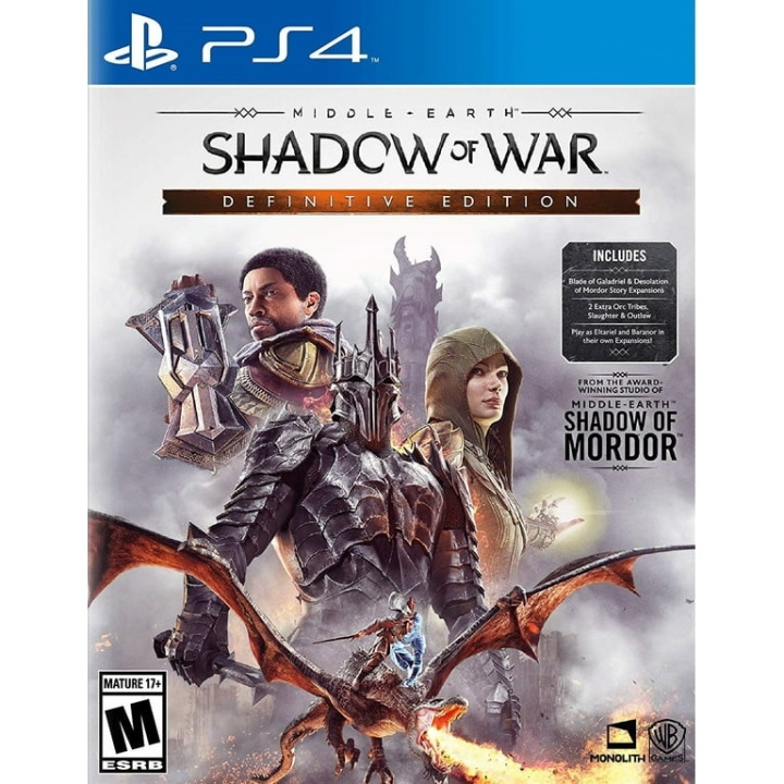 Middle-Earth: Shadow of War Definitive Edition (Import ) (PS4) i gruppen HEMELEKTRONIK / Spelkonsoler & Tillbehör / Sony PlayStation 4 / Spel hos TP E-commerce Nordic AB (C97238)