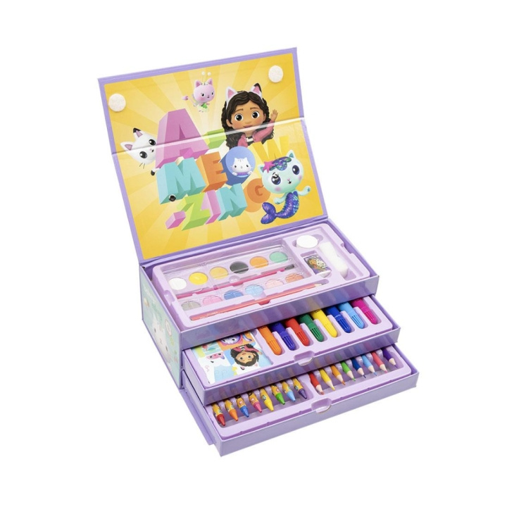 Cerda Målarbokssats - Gabby´s Dollhouse (2700000829) i gruppen LEKSAKER, BARN- & BABYPRODUKTER / Leksaker / Rita & Räkna hos TP E-commerce Nordic AB (C97242)