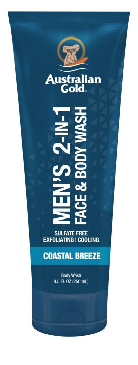 Australian Gold Men\'s 2in1 Face & Body Wash 250 ml i gruppen SKÖNHET & HÄLSA / Hudvård / Kroppsvård / Bad & Duschcreme hos TP E-commerce Nordic AB (C97245)