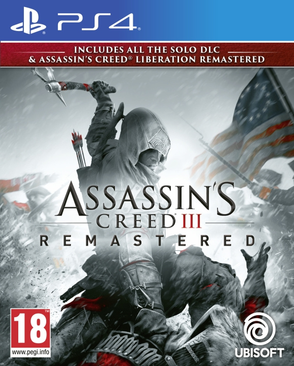 Assassin\'s Creed III (3) + Liberation HD Remaster (PS4) i gruppen HEMELEKTRONIK / Spelkonsoler & Tillbehör / Sony PlayStation 4 / Spel hos TP E-commerce Nordic AB (C97267)