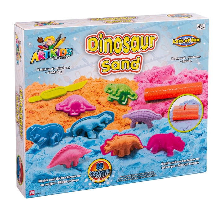 ArtKids Magic Sand - Dinosaurie (32886) i gruppen LEKSAKER, BARN- & BABYPRODUKTER / Leksaker / Experiment & DIY hos TP E-commerce Nordic AB (C97379)