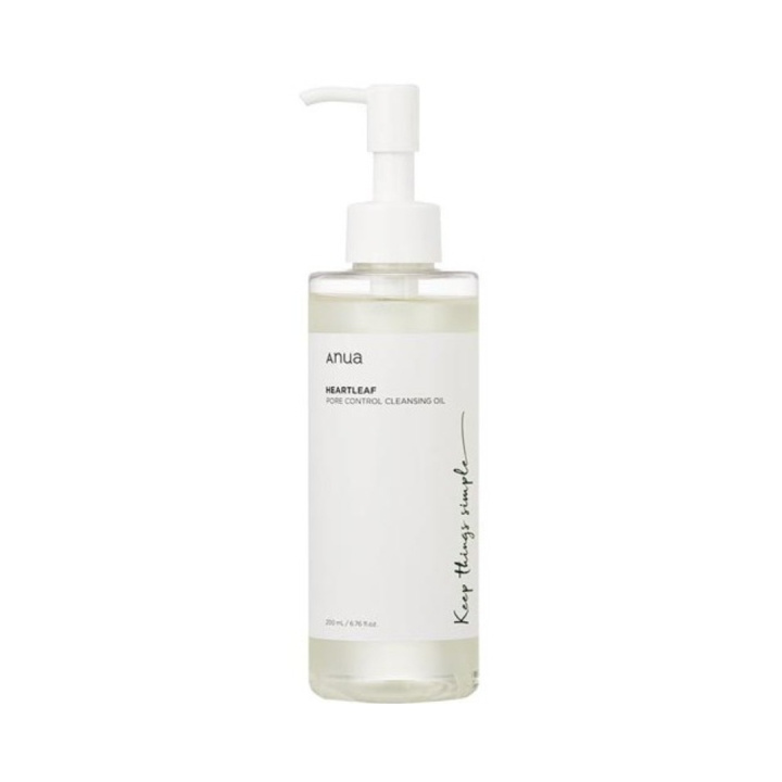 Anua Heartleaf Pore Control Cleansing Oil 200 ml i gruppen SKÖNHET & HÄLSA / Hudvård / Ansiktsvård / Ansiktsolja hos TP E-commerce Nordic AB (C97388)