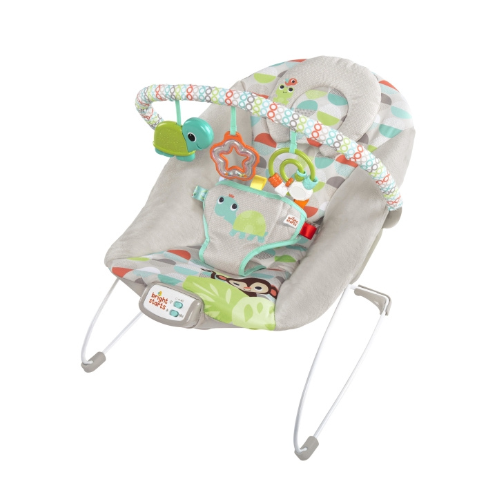 Bright Starts Happy Safari Bouncer™ - (BS-11508) i gruppen LEKSAKER, BARN- & BABYPRODUKTER / Babyleksaker / Aktivitetsleksaker hos TP E-commerce Nordic AB (C97403)