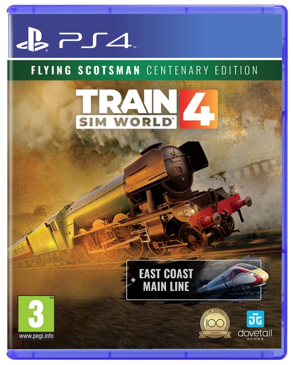 Dovetail Games Train Sim World 4 inkluderar Flying Scotsman (Centenary Edition) i gruppen HEMELEKTRONIK / Spelkonsoler & Tillbehör / Sony PlayStation 4 / Spel hos TP E-commerce Nordic AB (C97459)