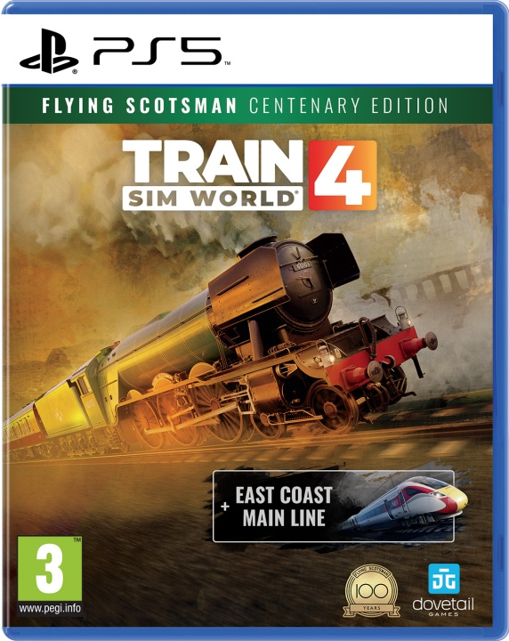 Train Sim World 4 includes Flying Scotsman (Centenary Edition) (PS5) i gruppen HEMELEKTRONIK / Spelkonsoler & Tillbehör / Sony PlayStation 5 / Spel hos TP E-commerce Nordic AB (C97460)