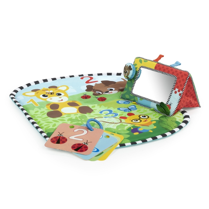 Baby Einstein Discovery Garden™ magstundsmatta och spegel - (BE-16788) i gruppen LEKSAKER, BARN- & BABYPRODUKTER / Babyleksaker / Aktivitetsleksaker hos TP E-commerce Nordic AB (C97489)