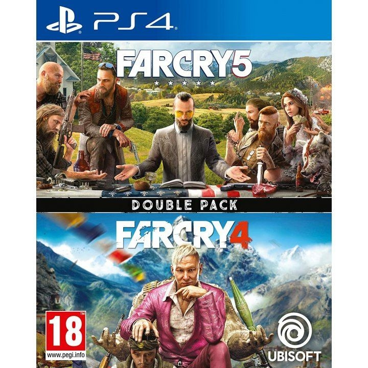 Far Cry 4 + Far Cry 5 Double Pack (PS4) i gruppen HEMELEKTRONIK / Spelkonsoler & Tillbehör / Sony PlayStation 4 / Spel hos TP E-commerce Nordic AB (C97580)