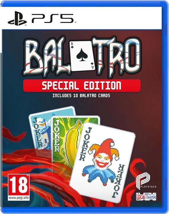 Balatro (Special Edition) (PS5) i gruppen HEMELEKTRONIK / Spelkonsoler & Tillbehör / Sony PlayStation 5 / Spel hos TP E-commerce Nordic AB (C97587)