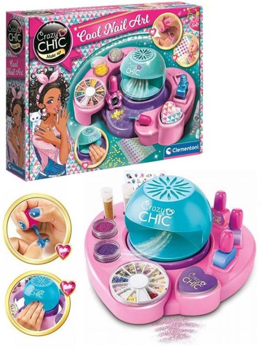 Crazy Chic Cool Nagelkit (78771) i gruppen LEKSAKER, BARN- & BABYPRODUKTER / Leksaker / Pyssel hos TP E-commerce Nordic AB (C97659)