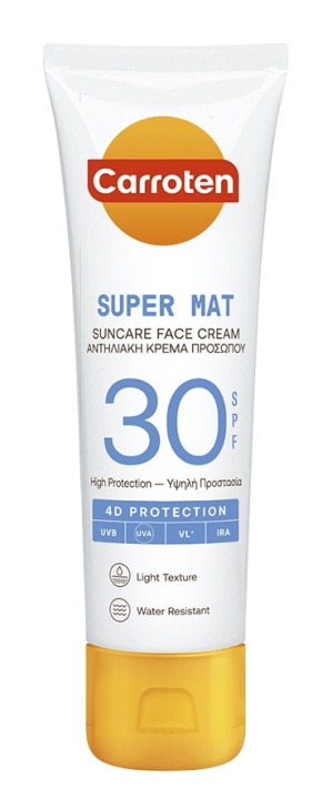 Carroten Face Super Mat Cream SPF 30 50 ml i gruppen SKÖNHET & HÄLSA / Hudvård / Solskydd & Tanning / Solskydd hos TP E-commerce Nordic AB (C97694)