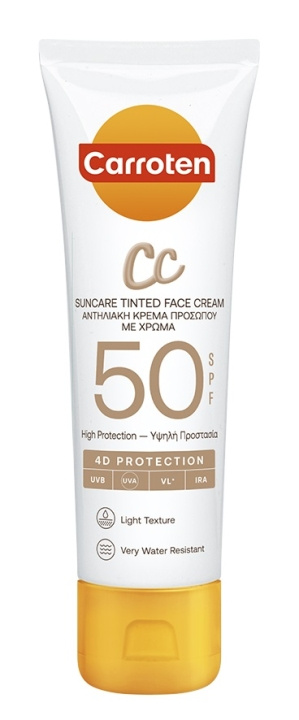 Carroten Face CC Cream SPF 50 50 ml i gruppen SKÖNHET & HÄLSA / Hudvård / Solskydd & Tanning / Solskydd hos TP E-commerce Nordic AB (C97696)