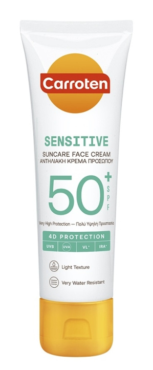 Carroten Face Sensicare Kräm SPF 50 50 ml i gruppen SKÖNHET & HÄLSA / Hudvård / Solskydd & Tanning / Solskydd hos TP E-commerce Nordic AB (C97698)