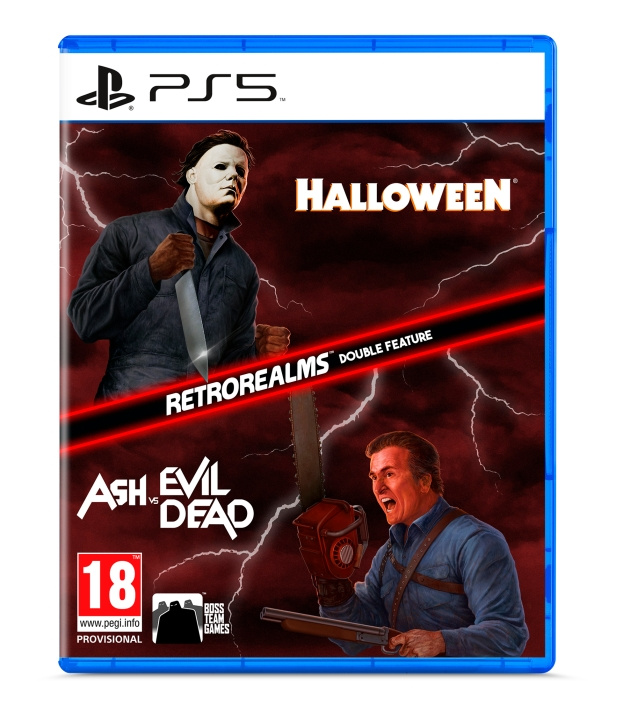 Halloween and Ash vs Evil Dead RetroRealms Double Feature (PS5) i gruppen HEMELEKTRONIK / Spelkonsoler & Tillbehör / Sony PlayStation 5 / Spel hos TP E-commerce Nordic AB (C97710)