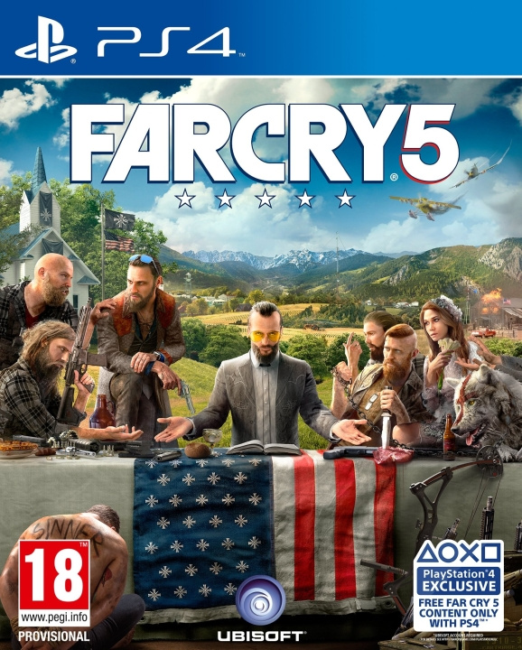 Far Cry 5 (PS4) i gruppen HEMELEKTRONIK / Spelkonsoler & Tillbehör / Sony PlayStation 4 / Spel hos TP E-commerce Nordic AB (C97755)