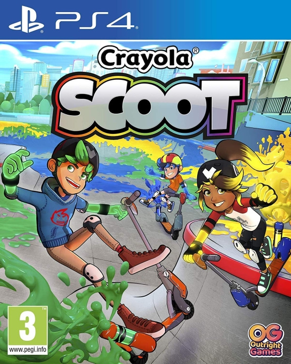 Outright Games Crayola Scoot i gruppen HEMELEKTRONIK / Spelkonsoler & Tillbehör / Sony PlayStation 4 / Spel hos TP E-commerce Nordic AB (C97791)