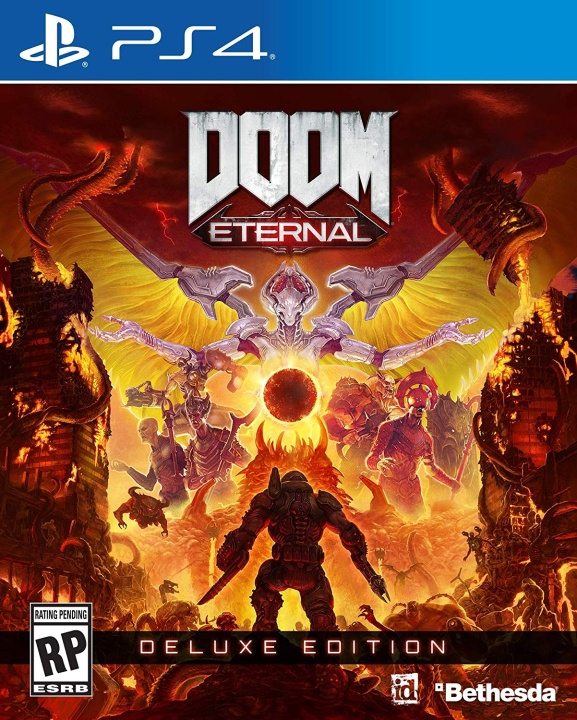 Limited Run Doom Eternal Deluxe Edition (begränsad upplaga) (Import) i gruppen HEMELEKTRONIK / Spelkonsoler & Tillbehör / Sony PlayStation 4 / Spel hos TP E-commerce Nordic AB (C97827)