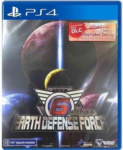 Soft Source Earth Defense Force 6 (Import) i gruppen HEMELEKTRONIK / Spelkonsoler & Tillbehör / Sony PlayStation 4 / Spel hos TP E-commerce Nordic AB (C97828)