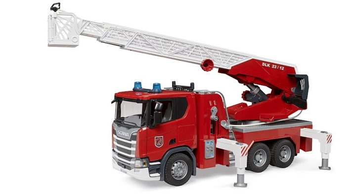 Bruder Scania Super 560R Brandbil (03591) i gruppen LEKSAKER, BARN- & BABYPRODUKTER / Leksaker / Leksaksbilar & andra fordon hos TP E-commerce Nordic AB (C97860)