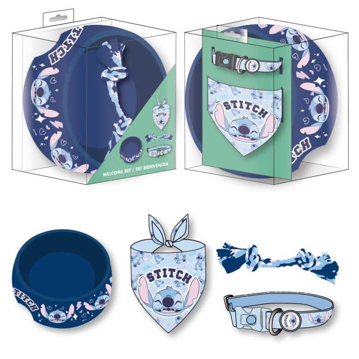 Cerda Pets Pet Set Welcome Stitch (2800001569) i gruppen HEM, HUSHÅLL & TRÄDGÅRD / Djurtillbehör / Hund hos TP E-commerce Nordic AB (C97916)