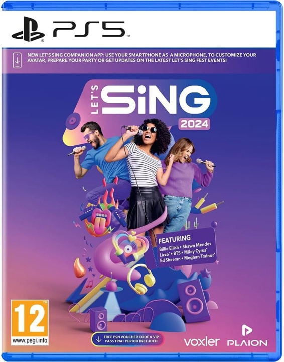 Let\'s Sing 2024 (PS5) i gruppen HEMELEKTRONIK / Spelkonsoler & Tillbehör / Sony PlayStation 5 / Spel hos TP E-commerce Nordic AB (C97943)