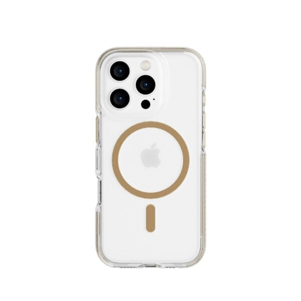 Evo Tech21 - Evo Crystal - Fodral - iPhone 16 Pro - Crystal MagSafe - Guld i gruppen SMARTPHONE & SURFPLATTOR / Mobilskydd / Apple / iPhone 16 hos TP E-commerce Nordic AB (C97965)