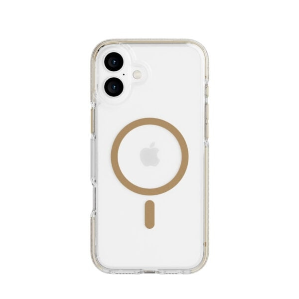 Evo Tech21 - Evo Kristall - Fodral - iPhone 16 Plus - MagSafe - Guld i gruppen SMARTPHONE & SURFPLATTOR / Mobilskydd / Apple / iPhone 16 hos TP E-commerce Nordic AB (C97967)