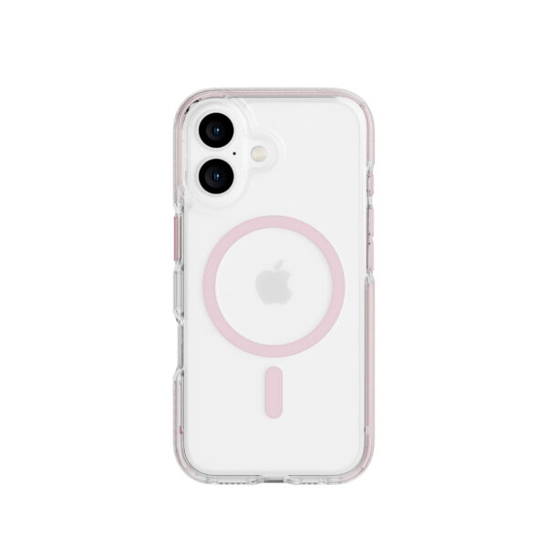 Evo Tech21 - Evo Kristall - Fodral - iPhone 16 - MagSafe - Rosa i gruppen SMARTPHONE & SURFPLATTOR / Mobilskydd / Apple / iPhone 16 hos TP E-commerce Nordic AB (C97970)