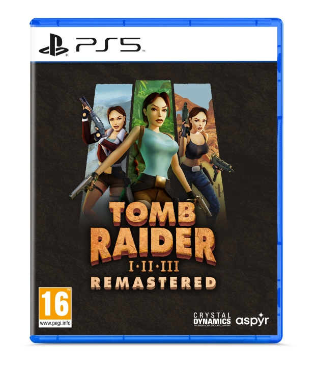 Tomb Raider I-III Remastered (PS5) i gruppen HEMELEKTRONIK / Spelkonsoler & Tillbehör / Sony PlayStation 5 / Spel hos TP E-commerce Nordic AB (C97997)