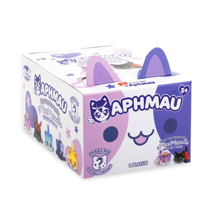 Aphmau Och Vänner - Mystery Meemeow Plush 15 cm S6 (262-6026) i gruppen LEKSAKER, BARN- & BABYPRODUKTER / Leksaker / Övriga leksaker hos TP E-commerce Nordic AB (C98106)