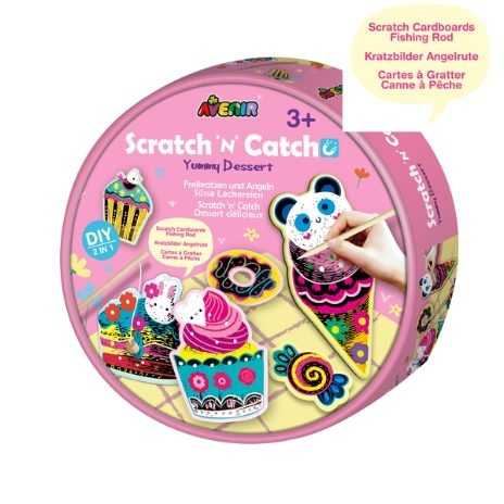 Avenir Scratch \'N\' Catch - Yummy Dessert (58CH211789) i gruppen LEKSAKER, BARN- & BABYPRODUKTER / Leksaker / Experiment & DIY hos TP E-commerce Nordic AB (C98128)