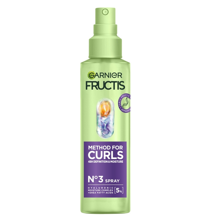 Garnier Fructis Method for Curls leave-in för lockigt hår - 150 ml i gruppen SKÖNHET & HÄLSA / Hår & Styling / Hårvårdsprodukter / Balsamspray/kur hos TP E-commerce Nordic AB (C98181)