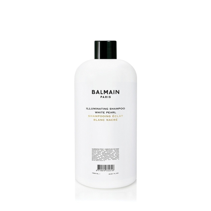 Balmain Paris Illuminating Shampoo White Pearl 1000 ml i gruppen SKÖNHET & HÄLSA / Hår & Styling / Hårvårdsprodukter / Schampo hos TP E-commerce Nordic AB (C98191)