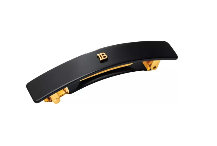 Balmain Paris Cellulosaacetat Barrette pour Cheveux Medium Svart i gruppen SKÖNHET & HÄLSA / Hår & Styling / Håraccessoarer hos TP E-commerce Nordic AB (C98214)