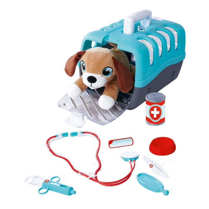 Dickie Toys Simba - Hund med veterinärväska (105541003) i gruppen LEKSAKER, BARN- & BABYPRODUKTER / Leksaker / Lilla hemmet & Rollek hos TP E-commerce Nordic AB (C98236)