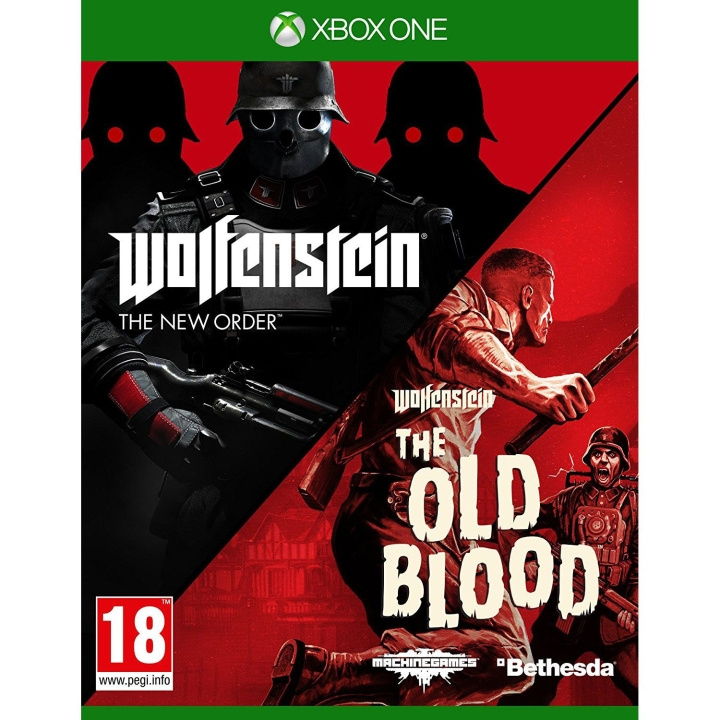 Bethesda Wolfenstein Double Pack - The New Order och The Old Blood i gruppen HEMELEKTRONIK / Spelkonsoler & Tillbehör / Xbox One / Spel hos TP E-commerce Nordic AB (C98302)