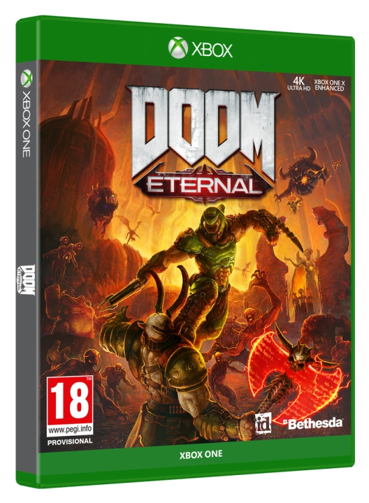 DOOM Eternal (XONE) i gruppen HEMELEKTRONIK / Spelkonsoler & Tillbehör / Xbox One / Spel hos TP E-commerce Nordic AB (C98316)