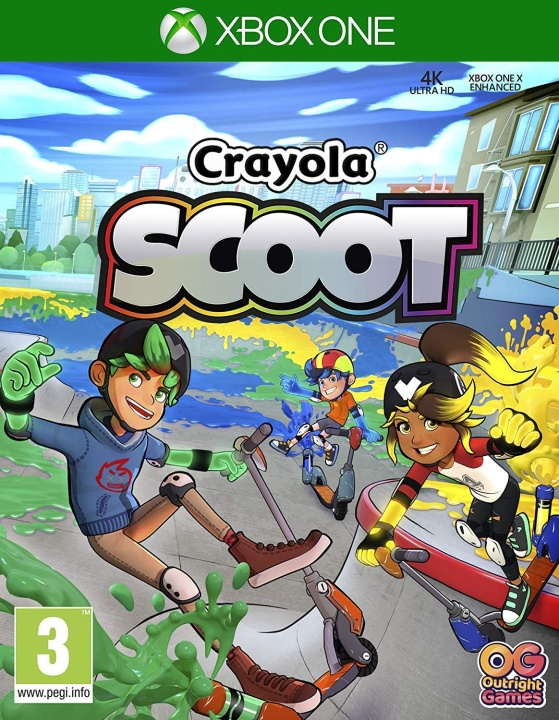 Outright Games Crayola Scoot i gruppen HEMELEKTRONIK / Spelkonsoler & Tillbehör / Xbox One / Spel hos TP E-commerce Nordic AB (C98323)