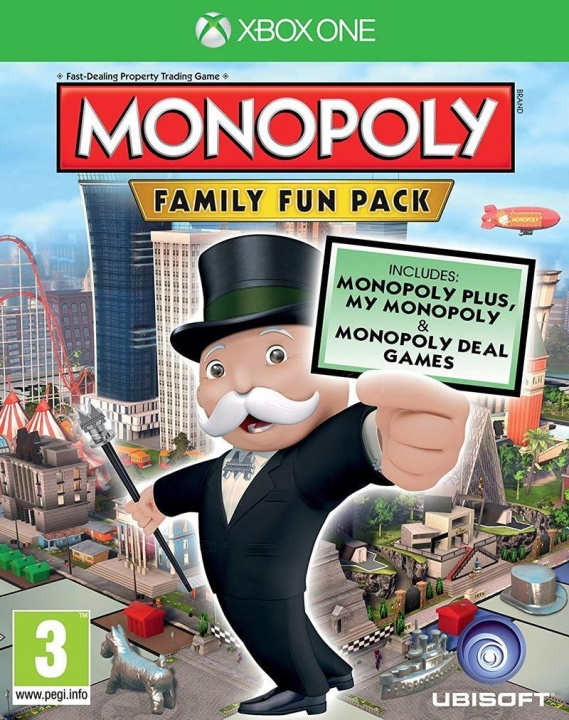 Monopol Familj Fun Pack i gruppen HEMELEKTRONIK / Spelkonsoler & Tillbehör / Xbox One / Spel hos TP E-commerce Nordic AB (C98429)