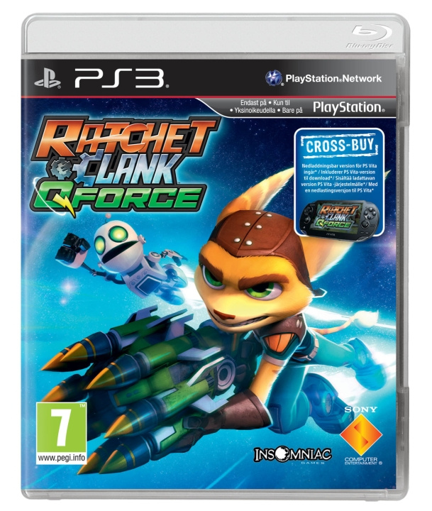 Ratchet & Clank: QForce (PS3) i gruppen HEMELEKTRONIK / Spelkonsoler & Tillbehör / Sony PlayStation 3 hos TP E-commerce Nordic AB (C98438)