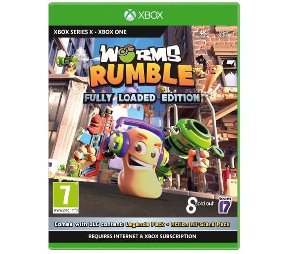 Team17 WORMS RUMBLE (XONE/XSERIESX) i gruppen HEMELEKTRONIK / Spelkonsoler & Tillbehör / Xbox One / Spel hos TP E-commerce Nordic AB (C98440)