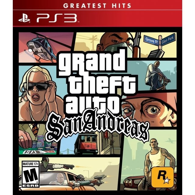 Grand Theft Auto: San Andreas (Import) (PS3) i gruppen HEMELEKTRONIK / Spelkonsoler & Tillbehör / Sony PlayStation 3 hos TP E-commerce Nordic AB (C98453)