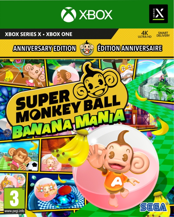 Sega Super Monkey Ball Banana Mania (XONE/XSERIESX) i gruppen HEMELEKTRONIK / Spelkonsoler & Tillbehör / Xbox Series X/S / Spel hos TP E-commerce Nordic AB (C98459)