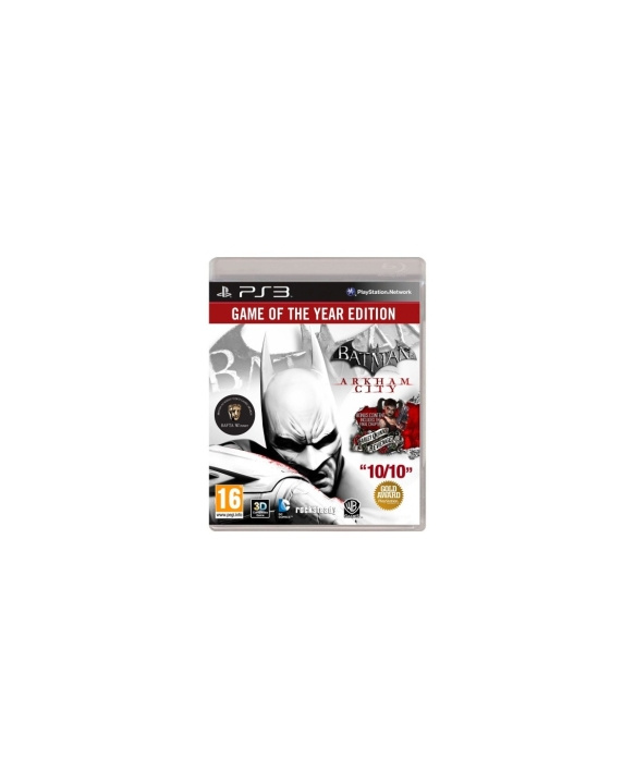 Batman: Arkham City - Game of the Year Edition (Import) (PS3) i gruppen HEMELEKTRONIK / Spelkonsoler & Tillbehör / Sony PlayStation 3 hos TP E-commerce Nordic AB (C98521)