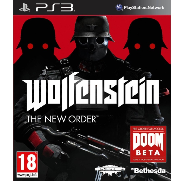 Wolfenstein: The New Order (Essentials) (PS3) i gruppen HEMELEKTRONIK / Spelkonsoler & Tillbehör / Sony PlayStation 3 hos TP E-commerce Nordic AB (C98552)