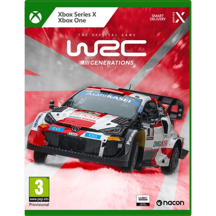 WRC Generations (XseriesX) i gruppen HEMELEKTRONIK / Spelkonsoler & Tillbehör / Xbox Series X/S / Spel hos TP E-commerce Nordic AB (C98564)