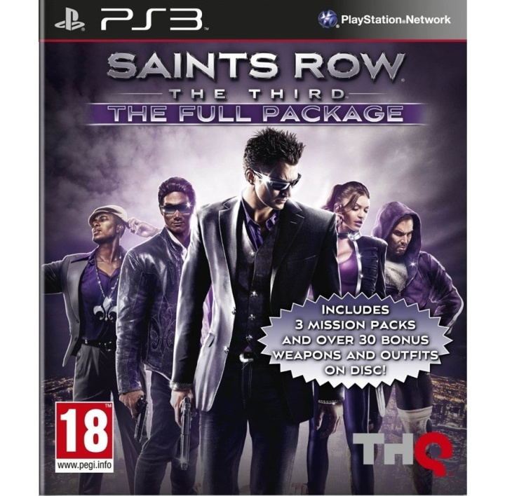 Saints Row The Third: The Full Package (PS3) i gruppen HEMELEKTRONIK / Spelkonsoler & Tillbehör / Sony PlayStation 3 hos TP E-commerce Nordic AB (C98574)