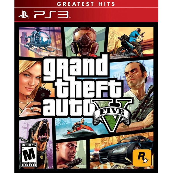 Grand Theft Auto 5 (Greatest Hits) ( import ) (PS3) i gruppen HEMELEKTRONIK / Spelkonsoler & Tillbehör / Sony PlayStation 3 hos TP E-commerce Nordic AB (C98585)