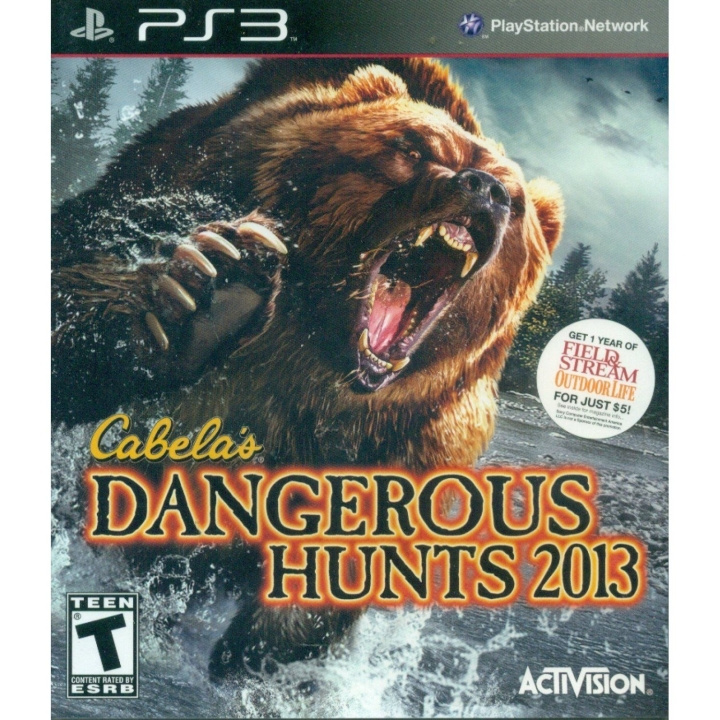 Cabela\'s Dangerous Hunts 2013 (Import) (PS3) i gruppen HEMELEKTRONIK / Spelkonsoler & Tillbehör / Sony PlayStation 3 hos TP E-commerce Nordic AB (C98625)