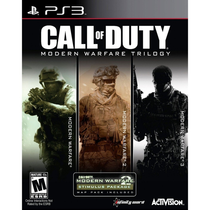 Call of Duty: Modern Warfare Trilogy (Import) (PS3) i gruppen HEMELEKTRONIK / Spelkonsoler & Tillbehör / Sony PlayStation 3 hos TP E-commerce Nordic AB (C98629)