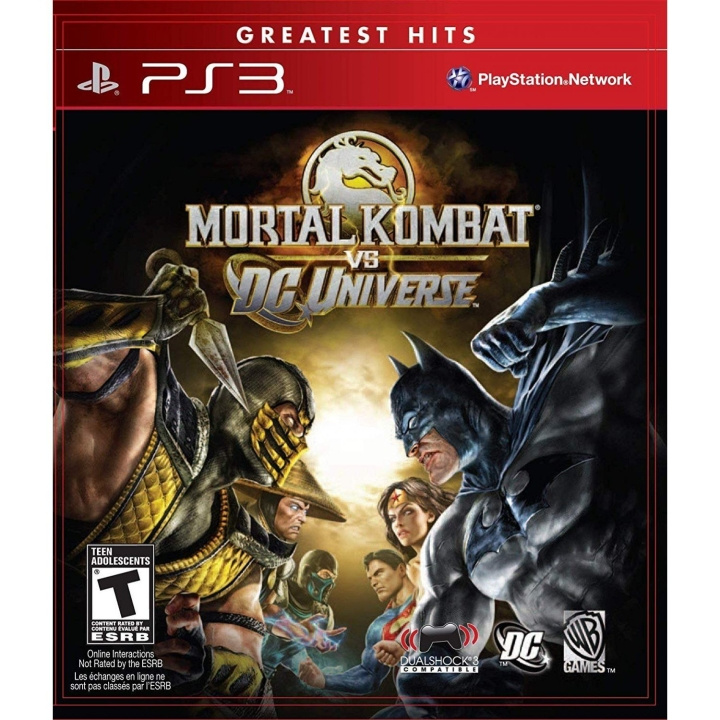 Mortal Kombat vs. DC Universe (Greatest Hits) (Import) (PS3) i gruppen HEMELEKTRONIK / Spelkonsoler & Tillbehör / Sony PlayStation 3 hos TP E-commerce Nordic AB (C98645)